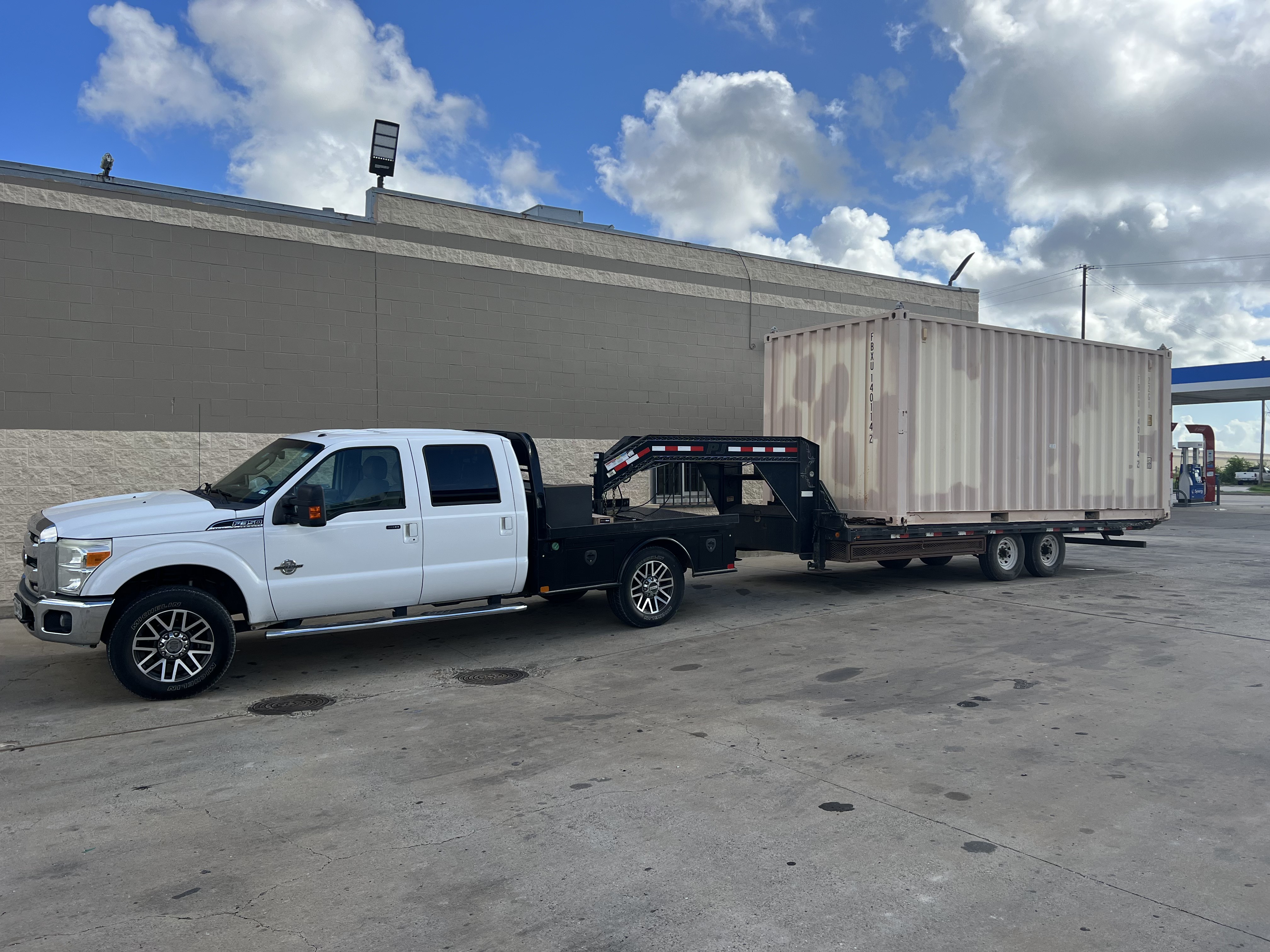 Shipping & Storage Container Moving — original Texas business project