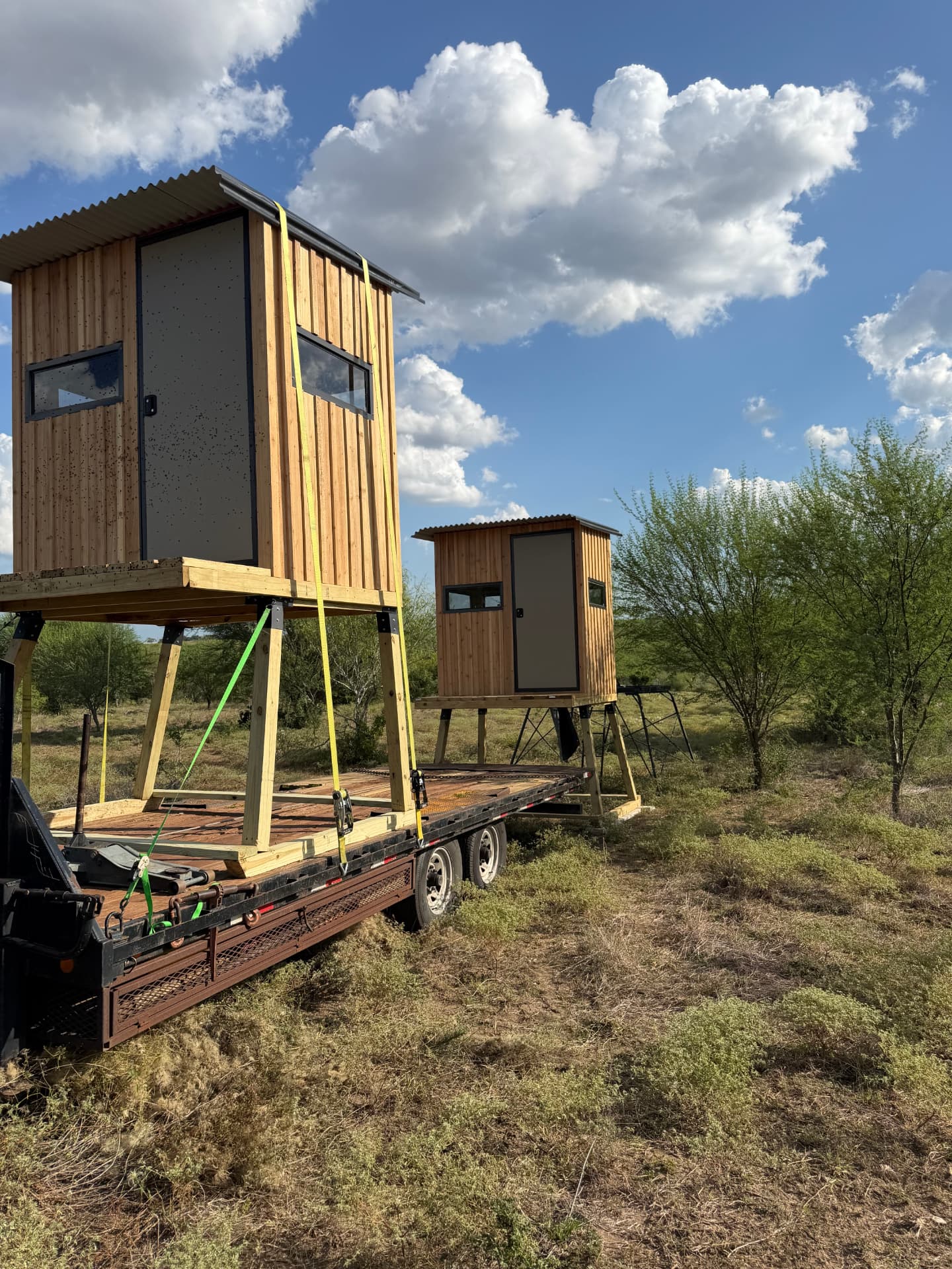 Deer Blind & Hunting Stand Moving — original Texas business project
