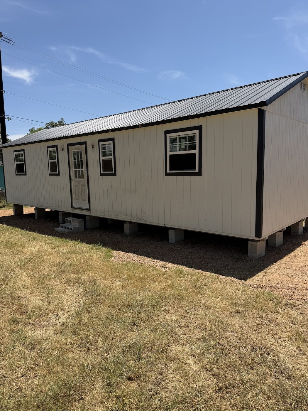 Shed relocation in Central Texas