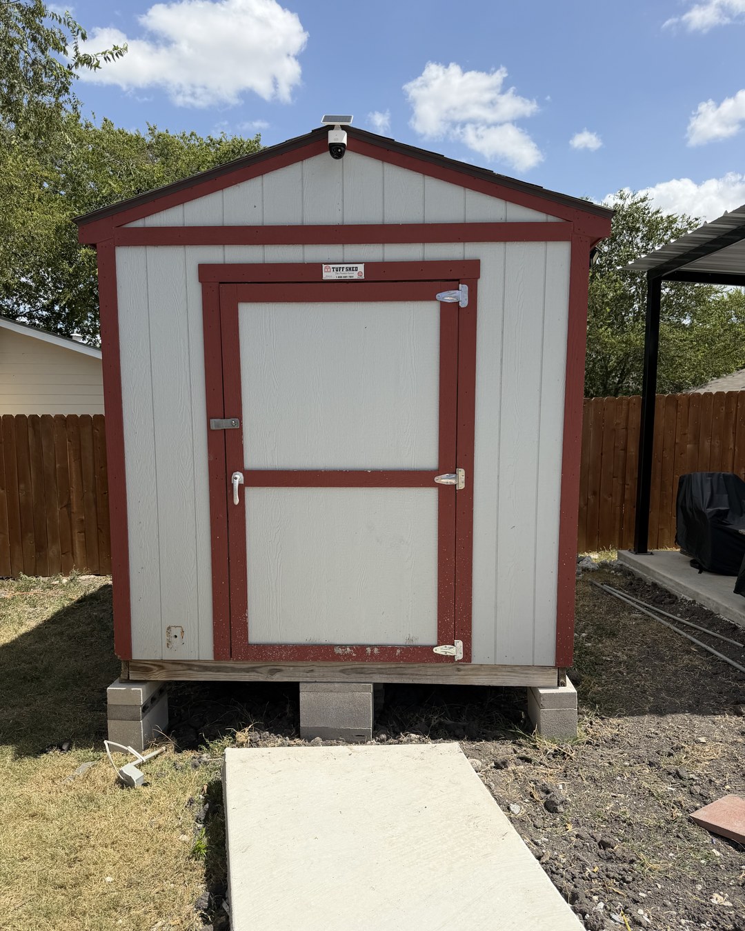Shed relocation in San Antonio, TX